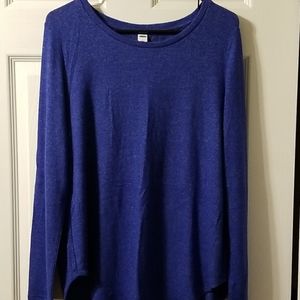 Old Navy Royal Blue Long sleeve Tunic